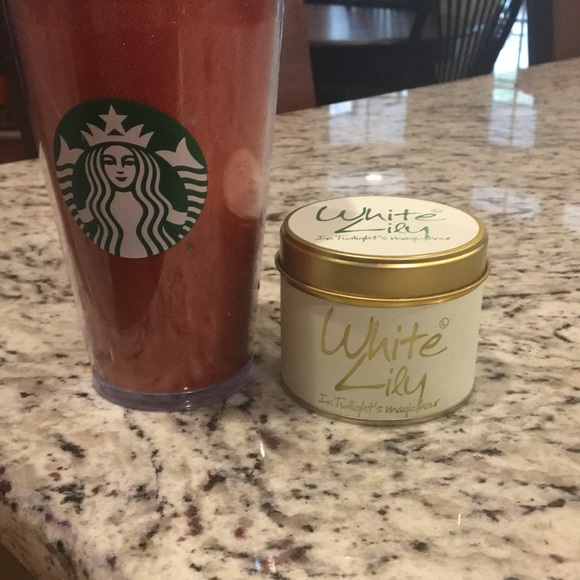 White lily in twilights magic hour new candle - Picture 5 of 5